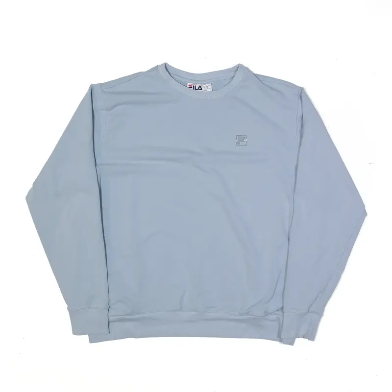 FILA Sweatshirt Blue Womens 2XL