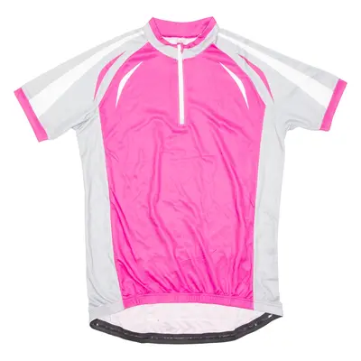 Cycling Womens Jersey Pink 1/4 Zip M