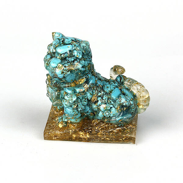 Resin Tiger Display Decoration