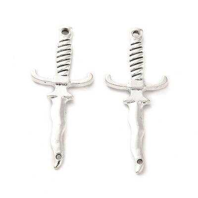 Tibetan Style Alloy Connector Charms