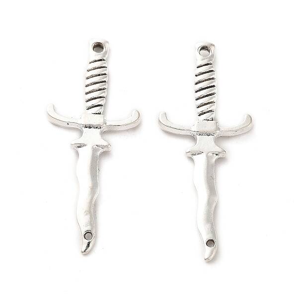 Tibetan Style Alloy Connector Charms