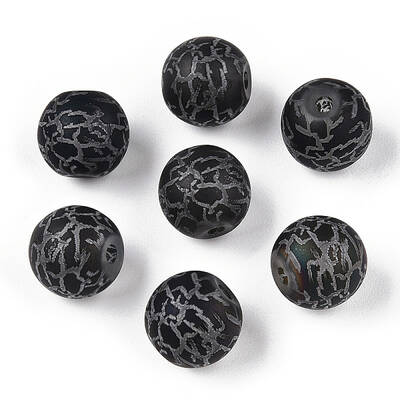 Electroplate Glass Beads