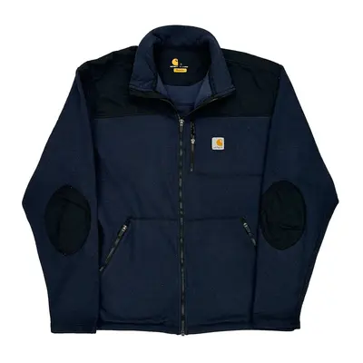 Carhartt Fleece Jacket - XL Navy Polyester