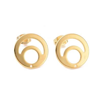 201 Stainless Steel Stud Earring Findings