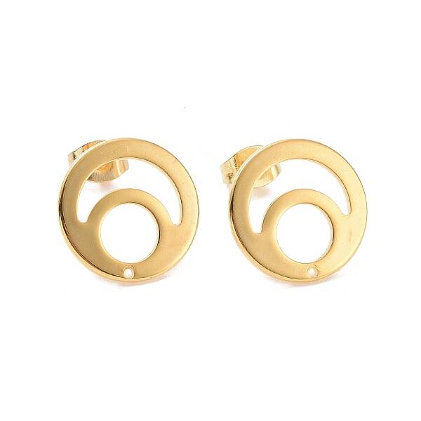 201 Stainless Steel Stud Earring Findings