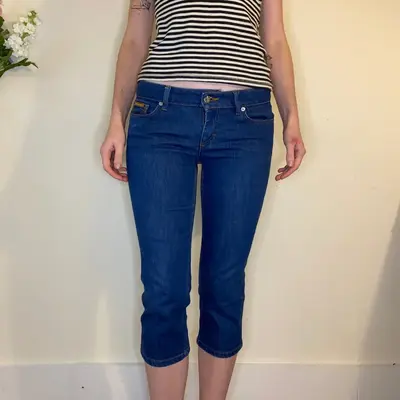 Dolce & Gabbana Cropped Jeans - 31W UK 10 Blue Cotton