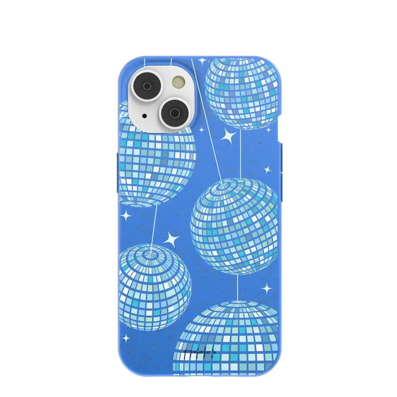 Electric Blue Blue Groove iPhone 14/16e Case