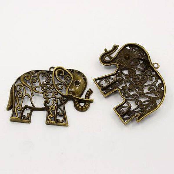 Tibetan Style Alloy Big Pendants