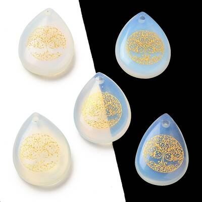 Opalite Drop Pendants