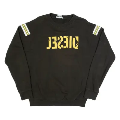 DIESEL Mens Sweatshirt Brown M