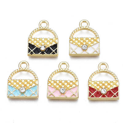 Alloy Enamel Pendants