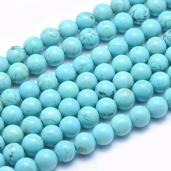 Natural Magnesite Beads Strands