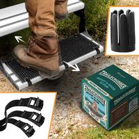 KANUGoods RV Step Covers - Trail Scrubber Boot Brush Cleaner for Camper Steps | Universal Fit Trailer & Semi Truck Accessorie...