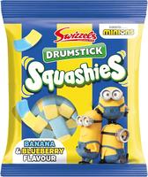 Squashies Drumstick -  Blueberry & Banana Minions Squashies - 120g Each