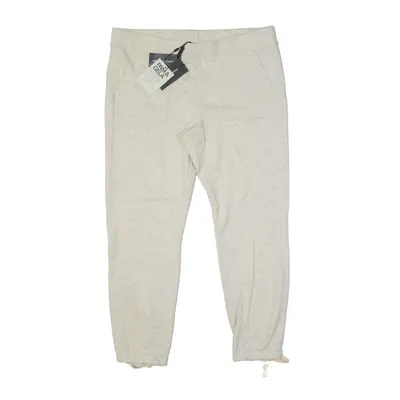PAM & GELA Lace Up Joggers Cream Tapered Womens L W36 L27