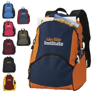 25 Customized On the Move Backpack - Padded & Water Bottle Pocket