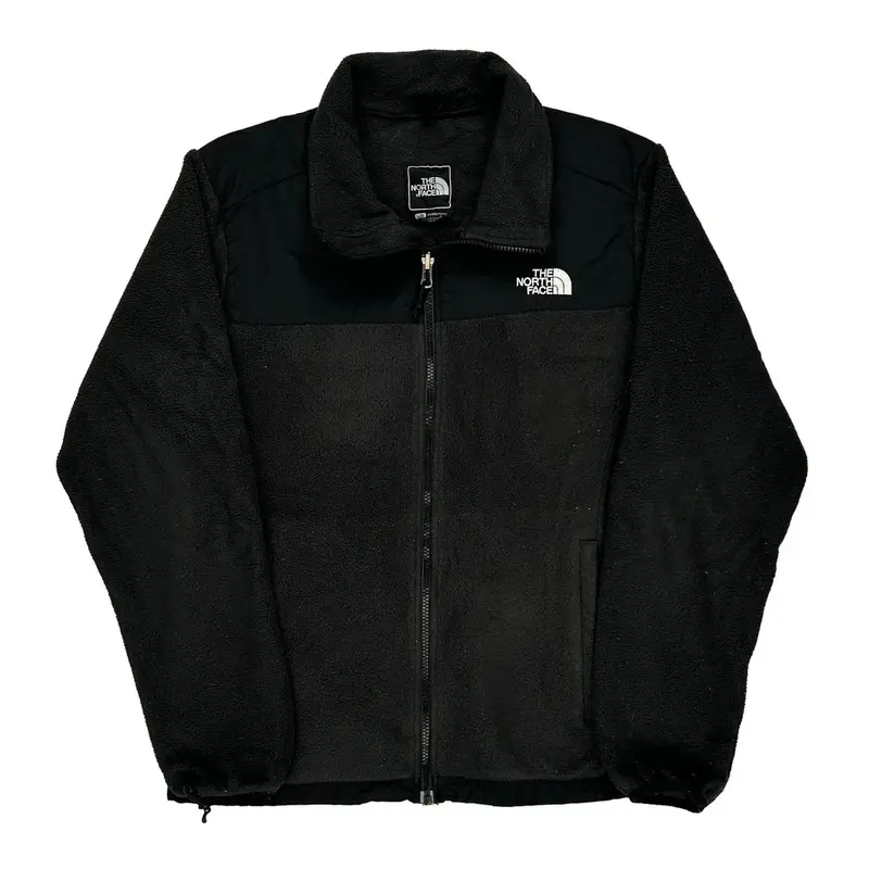 The North Face Fleece Jacket - Large Black Polyester