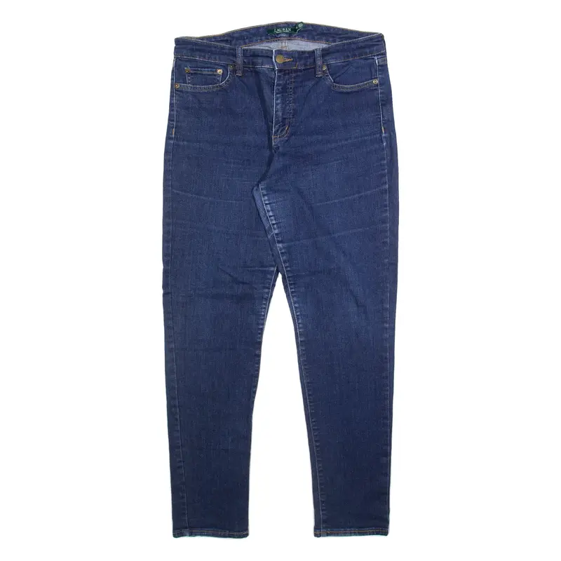 LAUREN RALPH LAUREN Womens Jeans Blue Slim Tapered W32 L29