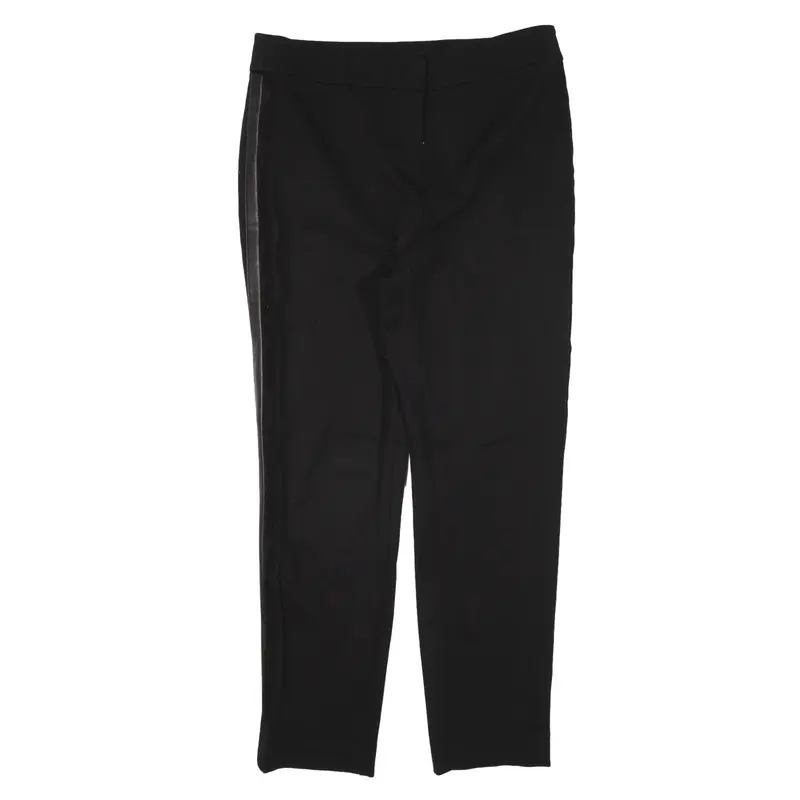 CALVIN KLEIN Trousers Black Regular Tapered Womens W32 L27