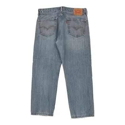 505 Levis Jeans - 34W 30L Blue Cotton