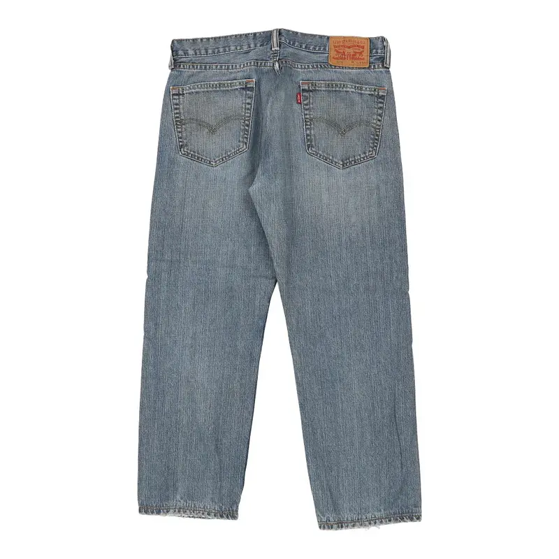 505 Levis Jeans - 34W 30L Blue Cotton