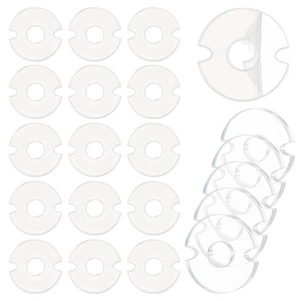 50Pcs Acrylic Hat Pompom Holder