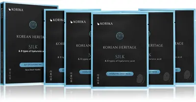 KORIKA Korean Heritage Set of 5 Hydrating Face Sheet Masks
