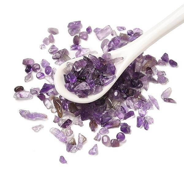 Natural Amethyst Chip Beads