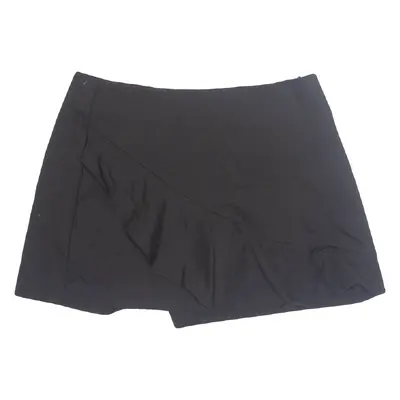 ZARA Womens Skort Skirt Black Short M