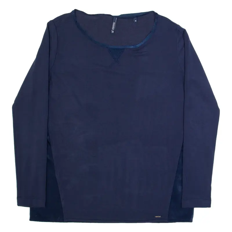 WOOLRICH Womens Top Blue Long Sleeve M