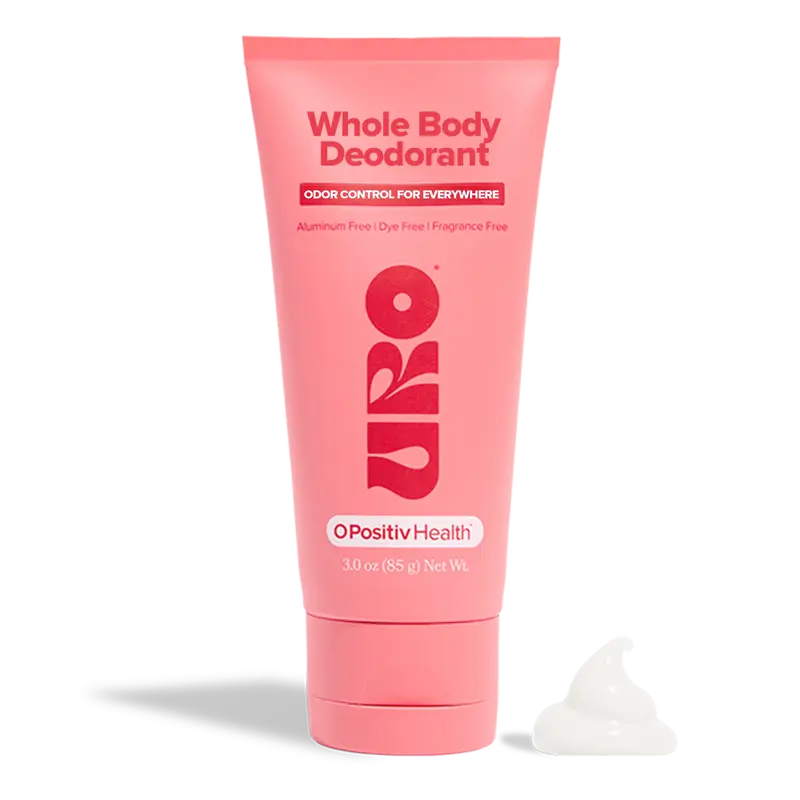 URO Whole Body Deodorant - Odor Control, Moisture Control, Anti-Chafing – 3 Oz Tube