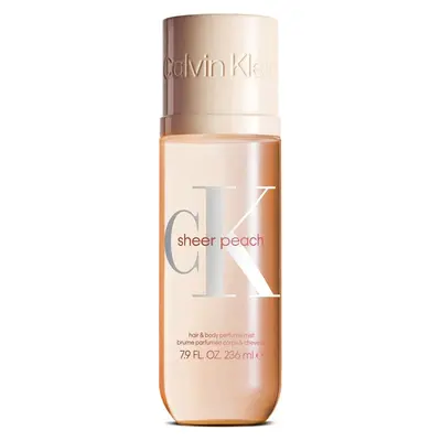 Calvin Klein Sheer Peach Body and Hair Spray 236 ml