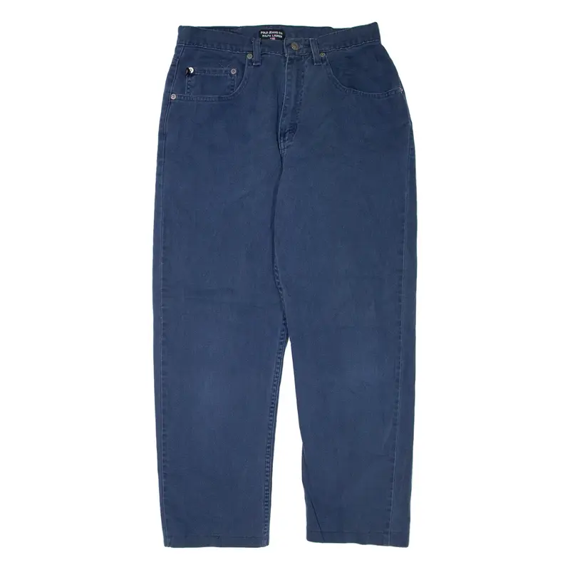 RALPH LAUREN POLO JEANS COMPANY Womens Jeans Blue Regular Tapered W29 L26