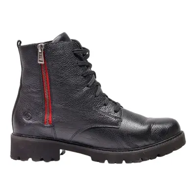 REMONTE Ankle Boots Black Leather Mens UK 6.5