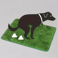 Washable & Reusable Dog Potty Training Mat, Odor-control Artificial Grass Pad Tray, Indoor Puppy Housebreaking Pads for Easy ...