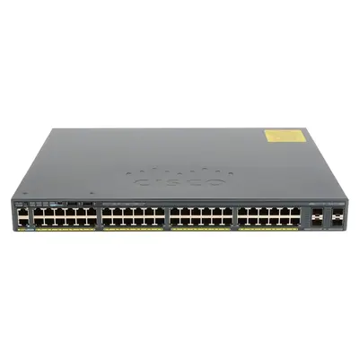 WS-C2960X-48LPS-L-RF Cisco C2960X-48LPS 48-Port + 4-Port SFP L3 Switch