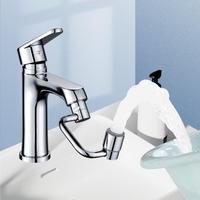 1440° Rotatable Faucet Aerator Extension for Toddlers, Dual Sprayer Mode Bathroom & Kitchen Faucet Attachment, Tap Head Repl...