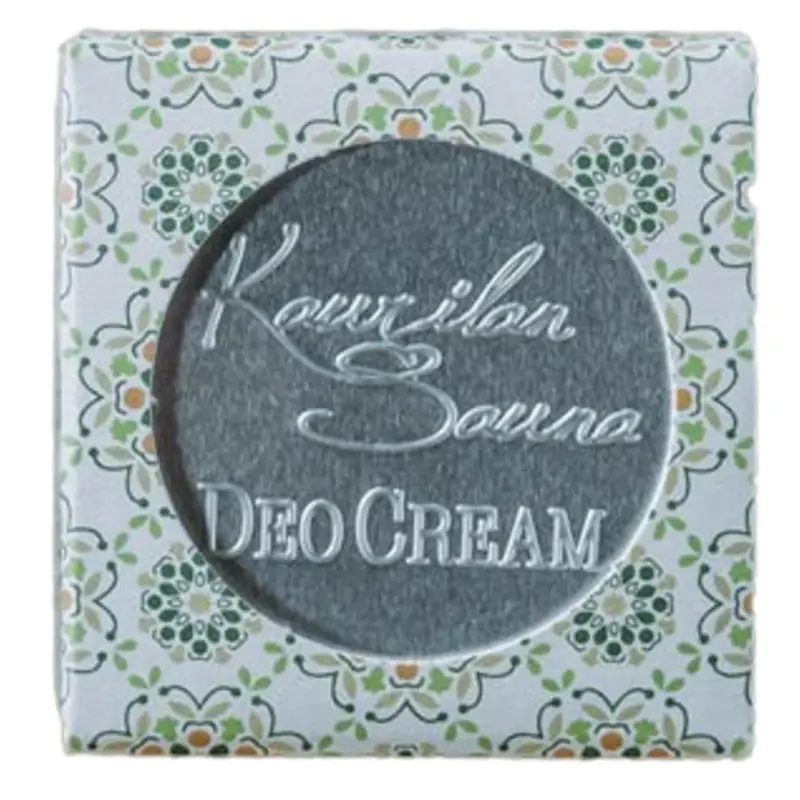 Kaurilan sauna Vegan Travel Cream Deodorant Lemon & Tea Tree (35g)