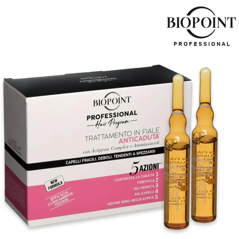 Biopoint Anti-Hair Loss Vials for Women 10 X 7 ml