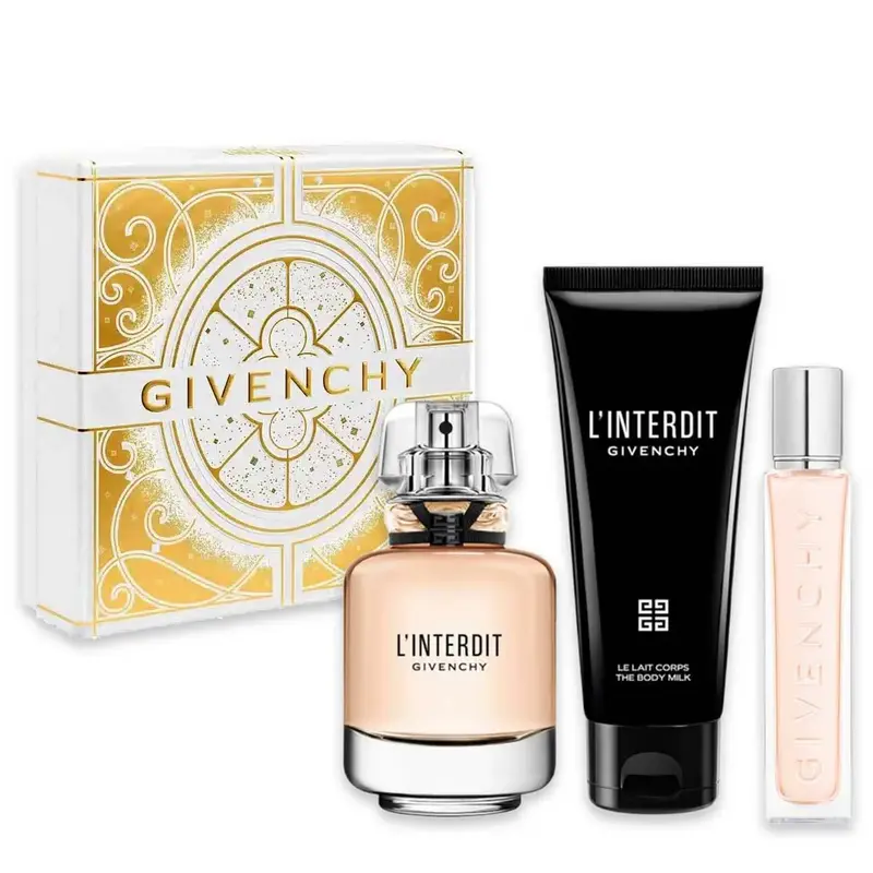Givenchy L Interdit Edp 50 Ml+Crema Corpo 75 Ml + Edp 12,5 Ml
