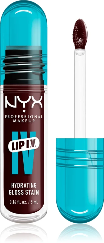 NYX Professional Makeup IV long-lasting lip gloss with a moisturizing effect, color 15 - WATER BOUT WNE? 5 ml