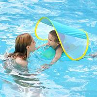 Swimbobo Baby Swimming Float Kids Inflatable Swim Ring with Safety Support Bottom Swimming Pool Accessories for 3-36 Months