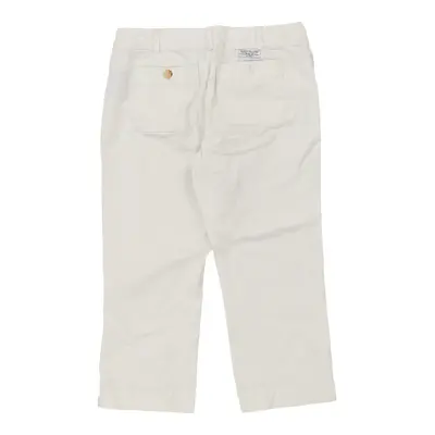 Age 12 Ralph Lauren Chino Shorts - 26W 19L White Cotton