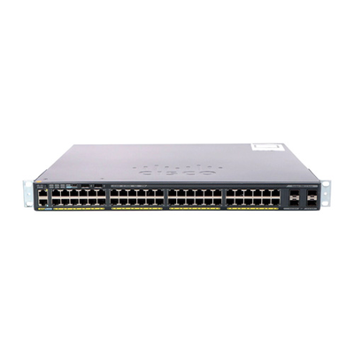 WS-C2960X48FPSL-RF Cisco 2960-X 2960X-48FPS-L 48x PoE 4x SFP Switch