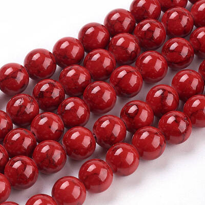 Synthetic Turquoise Beads Strands