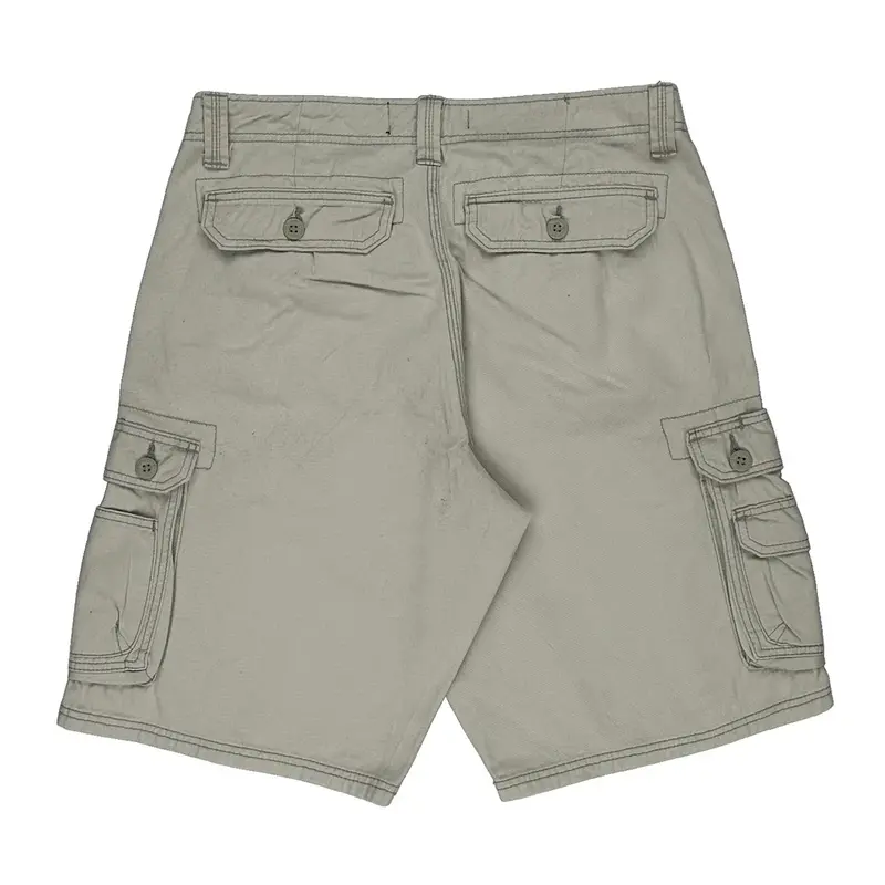 Lee Cargo Shorts - 32W 11L White Cotton | Size: 32″ waist