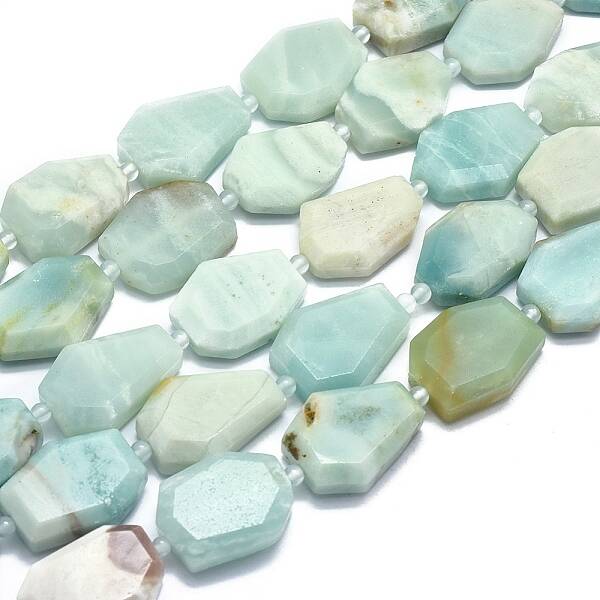 Natural Amazonite Beads Strands