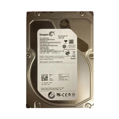 DGJ6W Dell 2TB 6Gb/s SATA 7200 3.5-inch 64MB Hard Drive