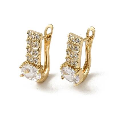 Brass Hoop Earrings
