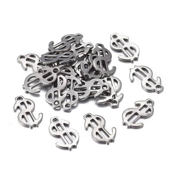 Non-Tarnish 201 Stainless Steel Charms